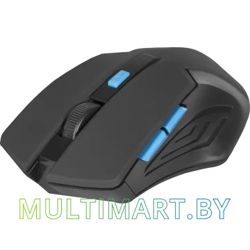 Мышь Defender Accura MM-275 (черный/синий) картинка 4